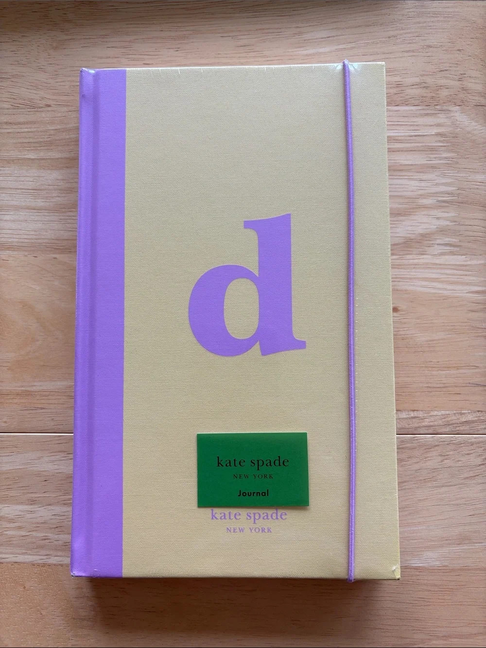 ♠️ Kate Spade Just Mine Bookcloth Journal. Letter “d”. New!